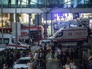 Forensic police work the explosion site at Ataturk airport on June 28, 2016 in Istanbul. (AFP/File)