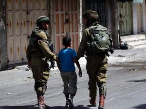 Israeli forces have detained 560 children from occupied East Jerusalem alone since the beginning of 2016, and that 110 minors were still being held in Israeli prisons, including four girls and 10 boys in juvenile detention centers. (File photo)