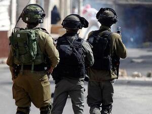 A file photo of Israeli occupation forces on patrol. (Twitter) 