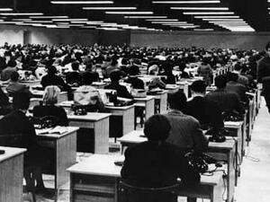 Kafkaesque bureaucracies still prevail. (Kafka movie screenshot)