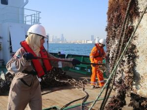 "Maritime is a sector commonly known to be dominated by men and it gives me great pride to demonstrate that women in the UAE are fully capable of not only working but excelling in any field with the support of our leadership" Rasti said. (Twitter/File)