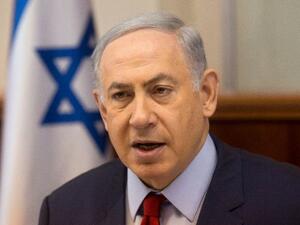 Israeli Prime Minister Benjamin Netanyahu is visiting Uganda to mark the 40th anniversary of Israel's raid on Entebbe airport. (AFP/Sebastian Scheiner)