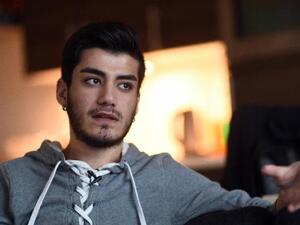 Omar, a 20-year-old Syrian gay refugee, speaks about his journey and about abuses against gay migrants by fellow travellers, during an interview with AFP in Aalsmeer, the Netherlands. (AFP/Emmanuel Dunand)