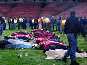 In February 2012, more than 74 Ahly Club supporters were killed after thousands of Masry fans attacked them at Port Said Stadium following the team's 3-1 Egyptian Premier League victory over Ahly. (AFP/File)