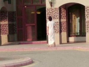 A man in pyjamas, the horror! The shame! (Twitter)