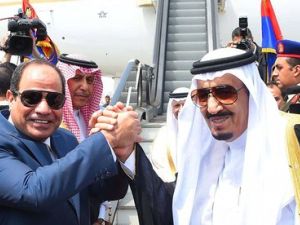 Ayoub is one of the lawyers involved in the lawsuit demanding the annulment of the Tiran and Sanafir border agreement which stipulated that Egypt would transfer control over the two strategic Red Sea islands to Saudi Arabia. (AFP/File)