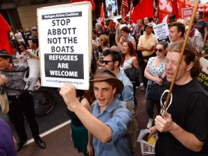 Amnesty International said Labor's stance against the "callous and cruel legislation" was encouraging and asked the government to bring the refugees to Australia for processing and resettlement. (AFP/File)