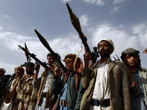 Rebel Shia Houthi fighters in Yemen. (AFP/File)