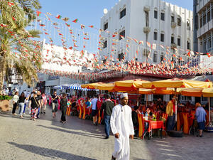 The Muttrah Souq in Muscat, Oman. (Shutterstock/ EQRoy)