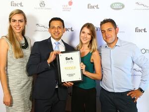 During the Fact Dining Awards 2018.