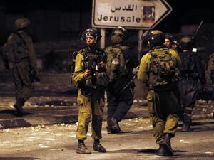 Ten thousand Israeli soldiers were deployed to different West Bank (AFP/File Photo)
