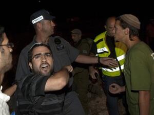 مستوطنون غاضبون بعد عملية الخليل/ا.ف.ب