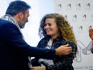 بلدية العاصمة الإسبانية وناديها الرياضي "ريال مدريد" يكرمان عهد التميمي