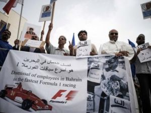 تظاهرات في البحرين احتجاجا على الفورمولا 