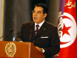 Ben Ali, who ruled Tunisia with an iron fist for 23 years until he was deposed in 2011, has since been convicted in several cases, including for corruption, and was also sentenced to life imprisonment over the bloody crackdown on demonstrations during the uprising against him, in which more than 300 people were killed. (File/AFP) 