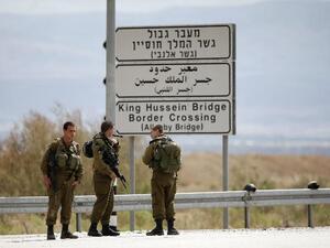  أنباء عن تسلل شخص عبر نهر الاردن