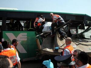 مصرع إسرائيلية وإصابة العشرات بحادث سير إلى الشمال الشرقي من مدينة رام الله