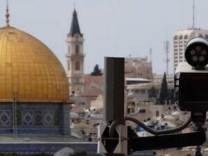 نصب كاميرات المراقبة في الحرم القدسي قبل حلول عيد الفصح