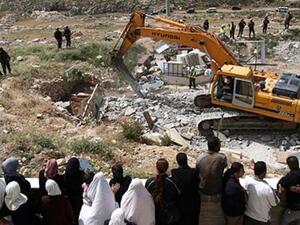 هدم منزل فلسطيني في وادي الاردن/ارشيف