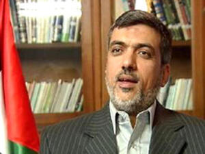 عضو المكتب السياسي لحركة حماس عزت الرشق المقيم في دمشق