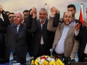 قادة من الفصائل والتنظيمات الفلسطينية