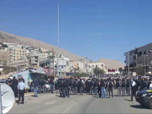  اعتصام في بلدة مجدل شمس في الجولان السوري المحتل