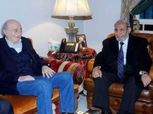 الدكتور محمود الزهار، يلتقي رئيس الحزب التقدمي الاشتراكي وليد جنبلاط