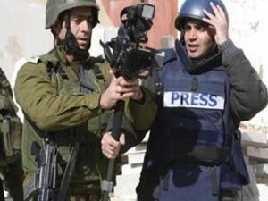 192 انتهاكاً إسرائيلياً وقع بحق الصحافيين في الأراضي الفلسطينية خلال عام 2016 