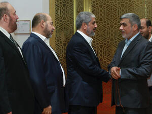 قيادات من حركة حماس في قطر/ أرشيفية