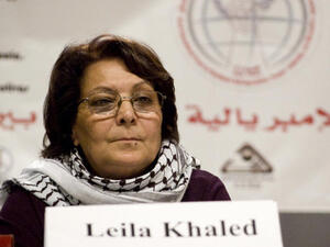 عضو المكتب السياسي للجبهة الشعبية ليلى خالد