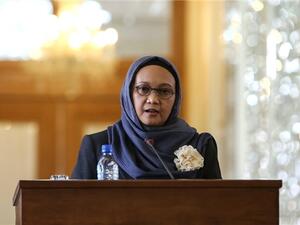 وزيرة خارجية إندونيسيا ريتنو مارسودي