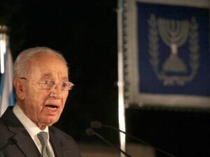  الرئيس الاسرائيلي شيمون بيريز