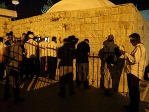 مستوطنون يقتحمون “مقام يوسف”، شرقي مدينة نابلس/ ارشيفية