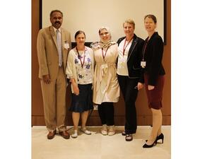 The Symposium was held under the supervision of Dr. Abubakr Elmardi, Head and Consultant of Obstetrics & Gynecology and the Head of Urogynecology Unit, the Physiotherapist Cindy Amin.