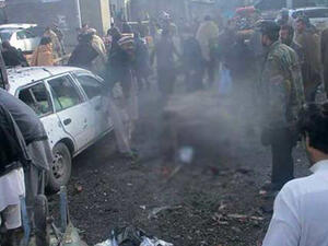At least 22 people have been killed and 50 wounded in Parachinar's bomb blast. (AFP)