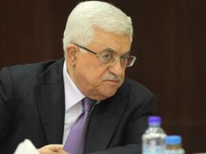 الرئيس الفلسطيني محمود عباس خلال اجتماع للجنة التنفيذية لمنظمة التحرير في رام الله/ا.ف.ب