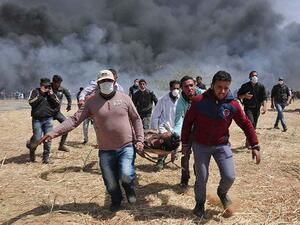 At least 9 Palestinians injured by Israeli fire near Ramallah. (AFP/ File)