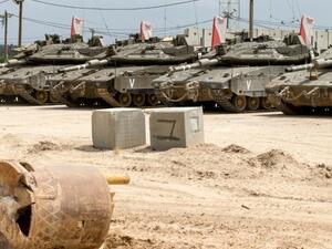Palestinians who work near the “buffer zone” often come under fire from military forces. (AFP/File) 