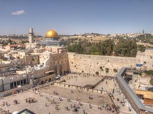 A U.S. official said Friday that Washington expects that the Western Wall in Jerusalem’s Old City will be part of Israel (Wikimedia)