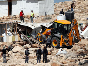 Evacuation period of Khan al-Ahmar ends. (AFP/ File) Evacuation period of Khan al-Ahmar ends. (AFP/ File)