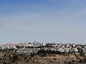 Israeli settlement on the outskirt of the Jerusalem. (AFP) 
