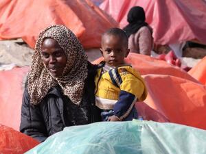 The number of displaced people has remained stable (AFP/File)