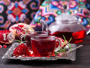 يعتبر شاي الرمّان معزز لقوة جهاز المناعة المهم في الجسم

