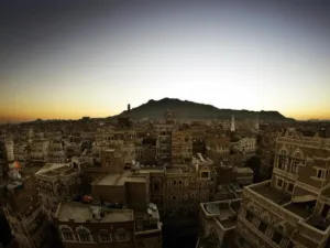 SANA'A, YEMEN - NOVEMBER 22: A view of the city of Sana'a on November 22, 2005 in Sana'a, Yemen