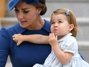 الأميرة شارلوت ودوقة كامبريدج كيت (Daily Express)