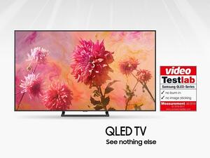 Samsung’s QLED TVs passed the stress test and received the certificate for ꞌno burn-inꞌ and ꞌno afterglowꞌ.