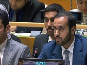 طلال راشد آل خليفة، السكرتير الثاني في البعثة القطرية لدى الأمم المتحدة