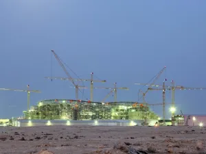 In addition to stadiums, Qatar is also undertaking huge and costly projects such as roads, a new airport and hospitals. (File photo)