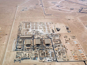 Al-Udeid Airbase, a US military base in Qatar. Turkey has stressed that its own military base in the tiny Gulf state has nothing to do with the ongoing diplomatic crisis. (Wikimedia Commons)