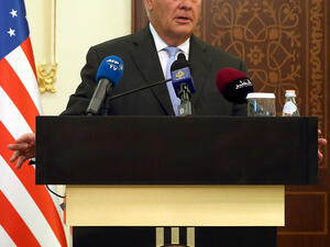 Tillerson's trip to Saudi Arabia failed to reach any fruitful consensus despite Qatar signing a memorandum of understanding with the US on combating terrorism. (AFP) 